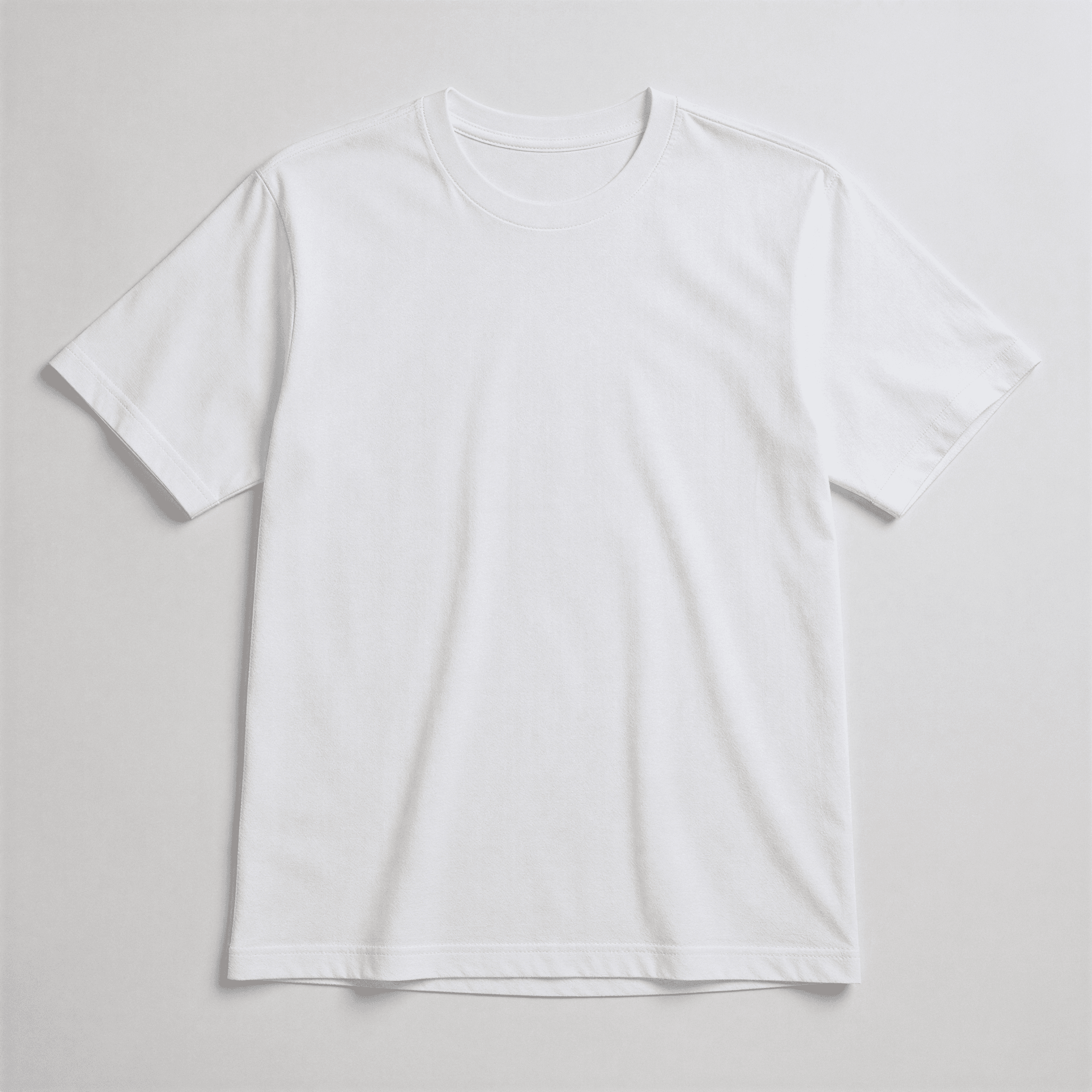Camiseta básica na cor branca