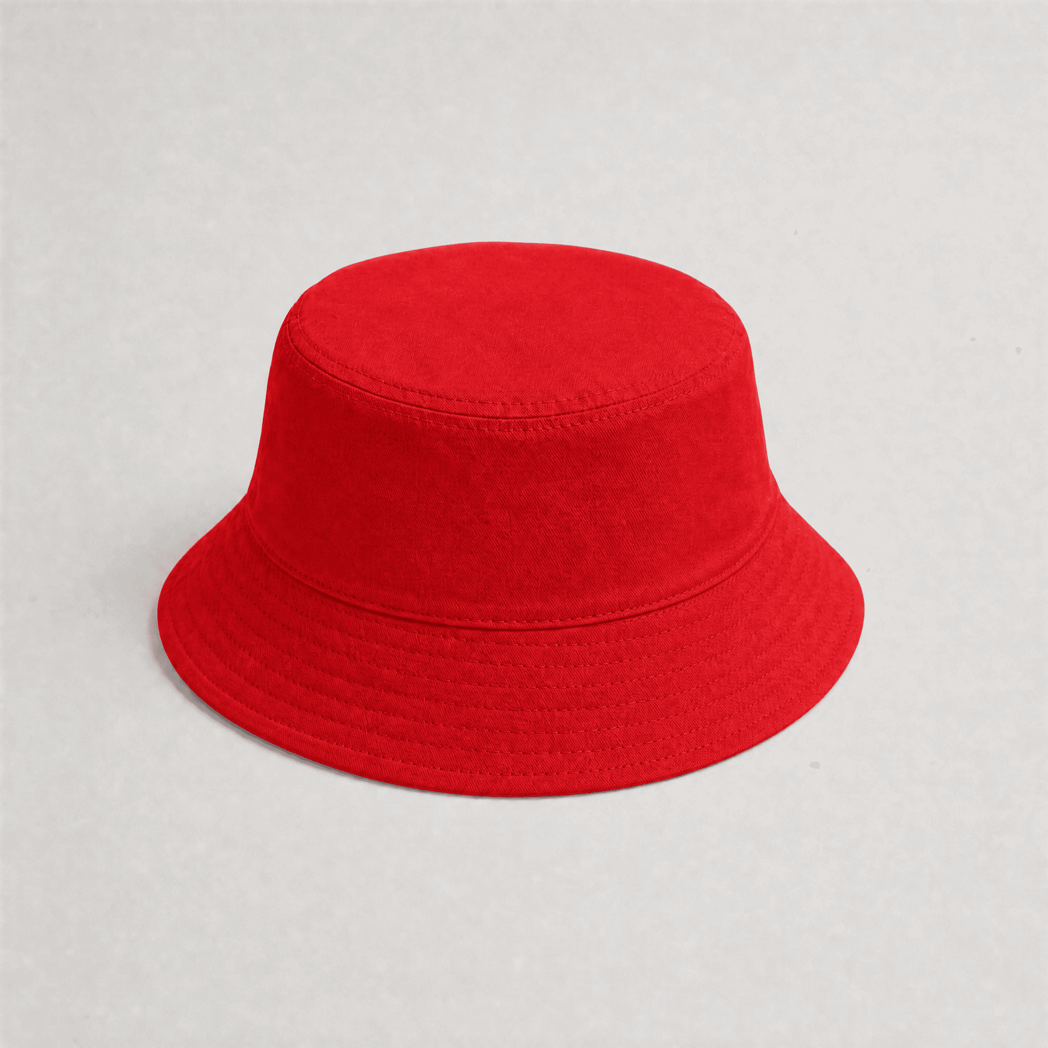 Chapéu bucket na cor vermelho